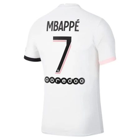 Camisolas de Futebol Paris Saint Germain PSG Kylian Mbappé 7 Alternativa 2021 2022